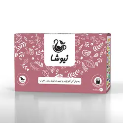 دمنوش گل گاوزبان و به لیمو و زیرفون و سنبل الطیب نیوشا(20ساشه)