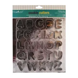 کاتر شیرینی پزی و فوندانت مدل حروف انگلیسی استیل