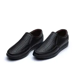 کفش چرم تابستانی مردانه یریش مدل آلدمو
