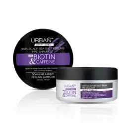 اسکراب کف سر حاوی بیوتین و کافئین اوربان Urban Care Biotin &amp; Caffeine