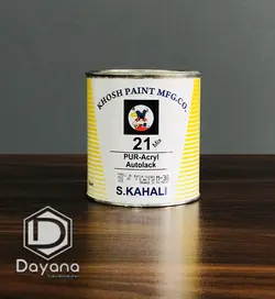 رنگ دو جزئی پلی اورتان اکریلیک کحالی کد 21-M68(سبز جعفری)