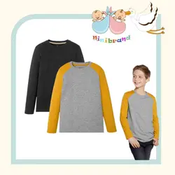 بلوز نخی پسرانه دو طرحی پپرتز