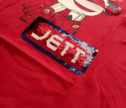 بلوز نخی پولک برگردان جت