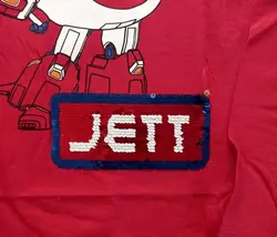 بلوز نخی پولک برگردان جت