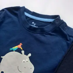 ست بلوزشلوار اسب آبی