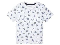 ست تیشرت و شلوارک ستاره آبی