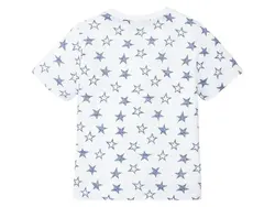 ست تیشرت و شلوارک ستاره آبی