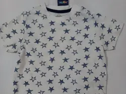 ست تیشرت و شلوارک ستاره آبی