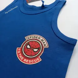 ست رکابی و شورت اسلیپ پسرانه مردعنکبوتی