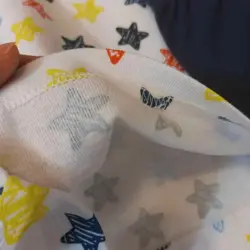 ست تیشرت شلوارک ستاره های رنگین