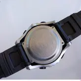 ساعت مچی اسپرت پسرانه نقره ای مشکی ورزشی‌ sport،جی شاک،خرید ارزان،کادویی،ضدآب،کرنومتر گالری جوان،ساعت عمده کد 4