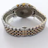 ELEGANCE الگانس ارسال رایگان بند فلزی مردانه ساعت طلایی کرنوگراف سه موتور فعال تاریخ شمار ضدآب کد 5