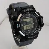 ساعت پسرانه دیجیتالی مشکی طوسی خاص کادو تولد چراغ دار کرنومتر دار تایمرG-SHOCK اسپرت ارسال رایگان