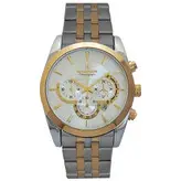 رومانسون مردانه ساعت بندفلزی مردانه ضدآب تاریخ شمار شیک و خاص لاکچری حراجی ساعت