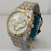 رومانسون مردانه ساعت بندفلزی مردانه ضدآب تاریخ شمار شیک و خاص لاکچری حراجی ساعت