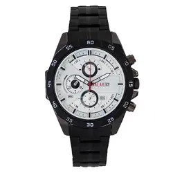 ساعت والار walar مردانه بندفلزی مشکی طرح سه موتور تاریخ شمار ارسال رایگان جعبه کادویی کادو خاص رنگ ثابت