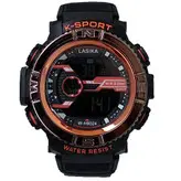 ساعت اسپرت نارنجی دیجیتال پسرانه ضدآب جی شاک چراغدار کرنومتر آلارم زنگ هشدار چراغ دار ارسال رایگان تاریخ شمار Sport