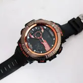 ساعت اسپرت نارنجی دیجیتال پسرانه ضدآب جی شاک چراغدار کرنومتر آلارم زنگ هشدار چراغ دار ارسال رایگان تاریخ شمار Sport