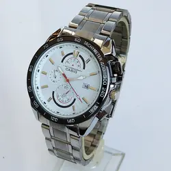 ساعت بندفلزی مردانه CASIO CURREN طرح سه موتور تک موتور فعال تاریخ شمار ارسال رایگان کادوتولد خاص و شیک