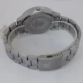 ساعت بندفلزی مردانه ارسال رایگان نقره ای سفید تاریخ شمار عقربه ای اسپرت کادوی خاص ساعت نقره ای