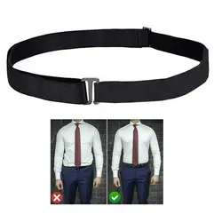 هولدر پیراهن کمربندی سی اچ آر مدل باریک ۲ سانت مشکی