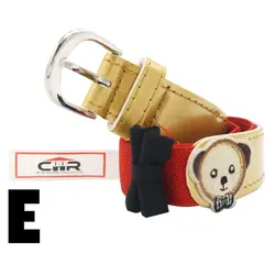 کمربند دخترانه پاپیونی سی اچ آر  مدل خرسی  سایز ۳ تا ۱۲ سال