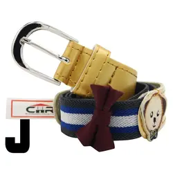 کمربند دخترانه پاپیونی سی اچ آر  مدل خرسی  سایز ۳ تا ۱۲ سال