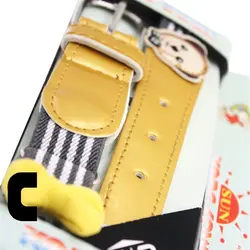 کمربند دخترانه پاپیونی سی اچ آر  مدل خرسی  سایز ۳ تا ۱۲ سال