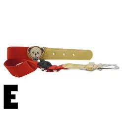 کمربند دخترانه پاپیونی سی اچ آر  مدل خرسی  سایز ۳ تا ۱۲ سال