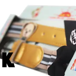 کمربند دخترانه پاپیونی سی اچ آر  مدل خرسی  سایز ۳ تا ۱۲ سال