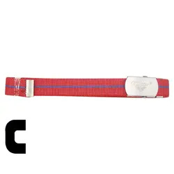 کمربند کنفی پلاک دار بچگانه سی اچ آر  سایز ۶ تا ۱۴ سال