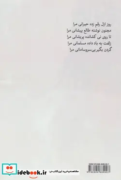 کتاب رحل نی  - اثر وحید قاسمی - نسخه اصلی