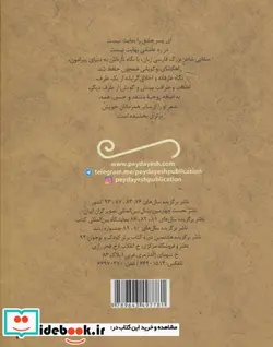 کتاب قصاید و غزلیات خواندنی سنایی - اثر مجدودبن آدم سنایی غزنوی - نسخه اصلی