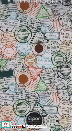 کتاب دفتر یادداشت خط دار فانتزی 80 برگ  - نسخه اصلی