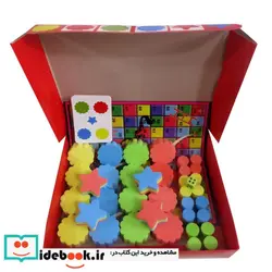 کتاب بسته بازی کارتی فوم چین   منچ و مارپله  - نسخه اصلی