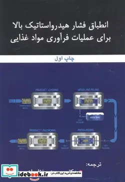کتاب انطباق فشار هیدرواستاتیک بالا برای عملیات فرآوری مواد غذایی - اثر تاتیانا - نسخه اصلی