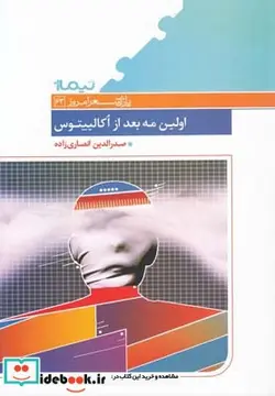 کتاب پازل شعر امروز 63 اولین مه بعد از اکالیپتوس - اثر صدرالدین انصاری‌زاده - نسخه اصلی