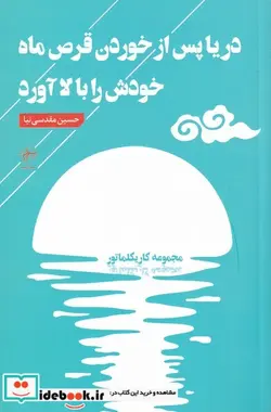 کتاب دریا پس از خوردن قرص ماه خودش را - اثر حسین مقدسی نیا - نسخه اصلی