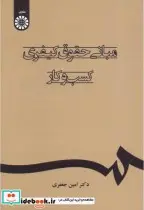کتاب مبانی حقوق کیفری کسب و کار - اثر امین جعفری - نسخه اصلی
