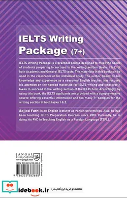کتاب IELTS Writing Package 7  Academic-General - اثر سجاد فتحی - نسخه اصلی