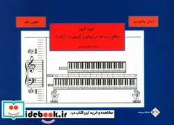 کتاب خودآموز مکان نت ها در پیانو و کیبورد ارگ - اثر رضا پورنعمت قدیمی - نسخه اصلی