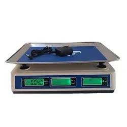 ترازو دیجیتال 40 کیلویی دکمه فلزی محک