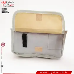 جامدادی تک زیپ طرح باب اسفنجی رنگ طوسی | کد 1205