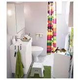 چهارپایه سفید پلاستیکی ایکیا مدل BOLMEN کد 602.651.63