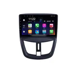 پخش تصویری(مانیتور) اندروید 11 اینچ مناسب برای خودروی پژو 207 با حافظه 16+1 IPS