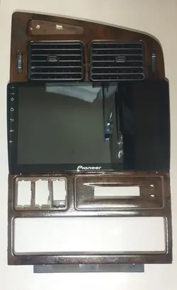 مانیتور اندروید 11 اینچ برند پایونیرPioneer با حافظه ۳۲+۲ برای پژو پارس داشبورد قدیم به همراه سوکت برق و دوربین عقب 2 کاره