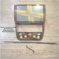 مانیتور اندروید 11 اینچ خودرو سمند ال ایکس(فلاشرمثلثی) با دوربین عقب فول اچ دی و حافظه 32+4 و سیم بخاری و سوکت برق