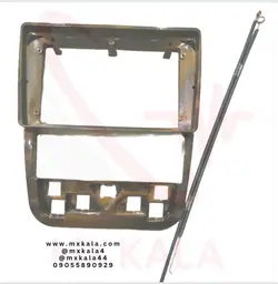 مانیتور اندروید 11 اینچ خودرو سمند ال ایکس(فلاشرمثلثی) با دوربین عقب فول اچ دی و حافظه 16+1 و سیم بخاری و سوکت برق