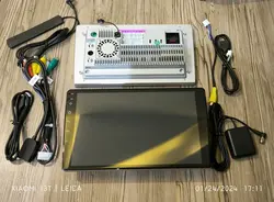 مانیتور اندروید 11 اینچ 8 هسته ای سیم کارت خور 4G مناسب برای سیستم های سنگین با خروجی و تنظیمات حرفه ای صدا و ساب با حافظه 32+2 و کارپلی و فن دار