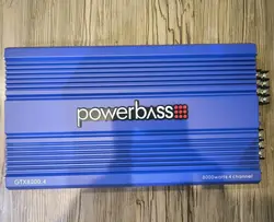 آمپلی فایر خودرو برند پاوربیس مدل PowerBass GTX8000.4
